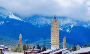 The Three Pagodas of Dali