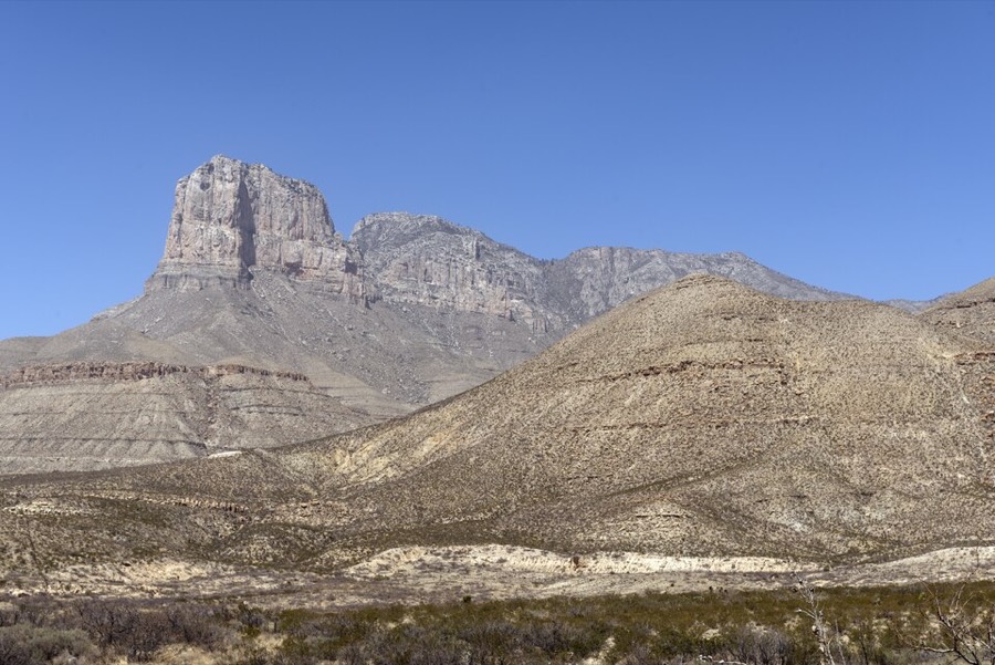The Guadalupe Mountains and El Capitan