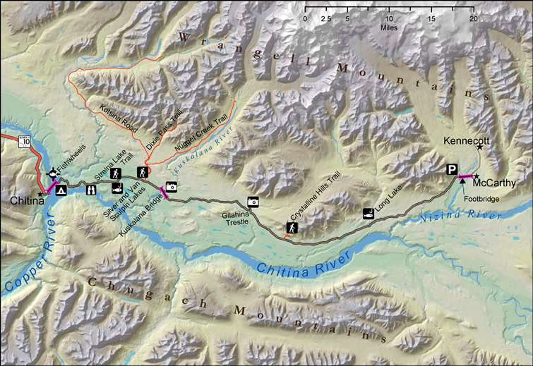 Chitina to McCarthy